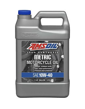 Amsoil 10W-40 Synthetic Metric Motorcycle Oil 3.78 L