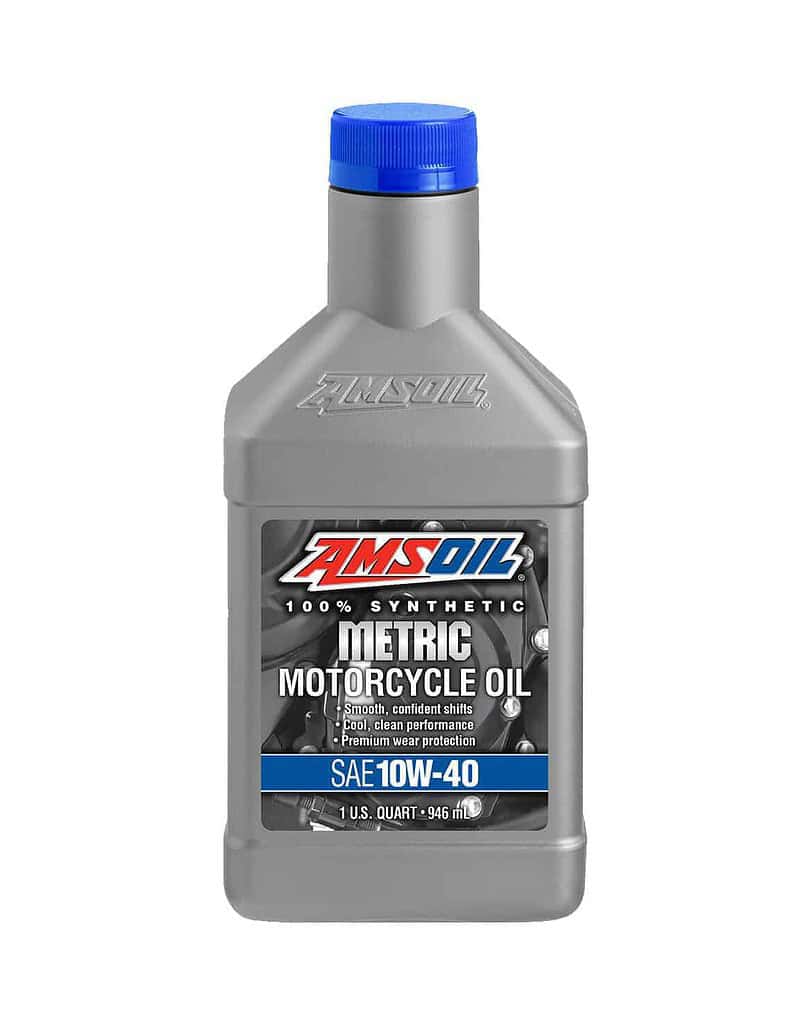 AMSOIL 10W-40 Synthetic Metric Motorcycle Oil