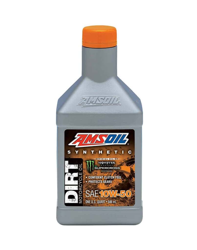 Amsoil 10W-50 Synthetic Dirt Bike Oil