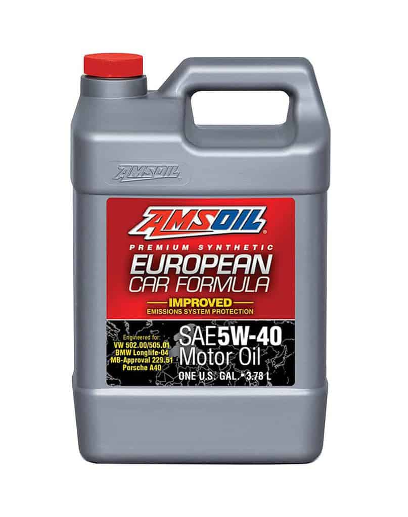 Amsoil European Car Formula 5W-40 Improved ESP Synthetic Motor Oil. AFL1G