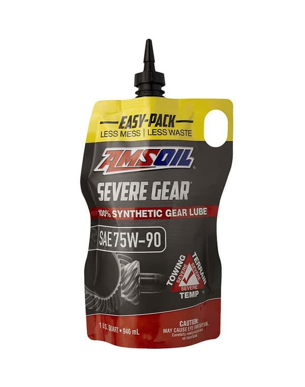 AMSOIL SEVERE GEAR 75W-90 100% Synthetic Gear Lube. SVGPK