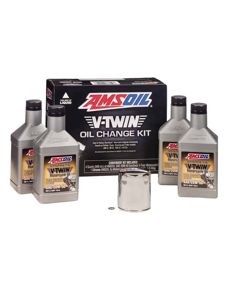 AMSOIL V-Twin Oil Change Kit