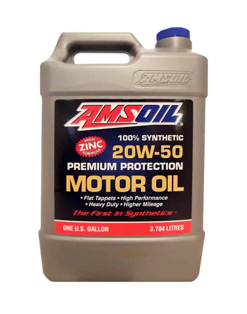 Amsoil Premium Protection 20W-50 Synthetic Motor Oil High-zinc. ARO1G