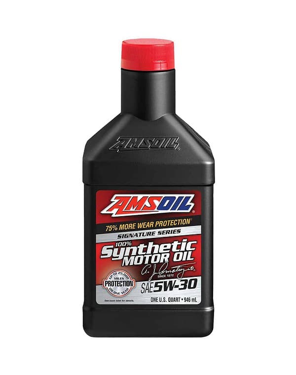 Amsoil Signature Series 5W-30 Synthetic Motor Oil. ASLQT-EA