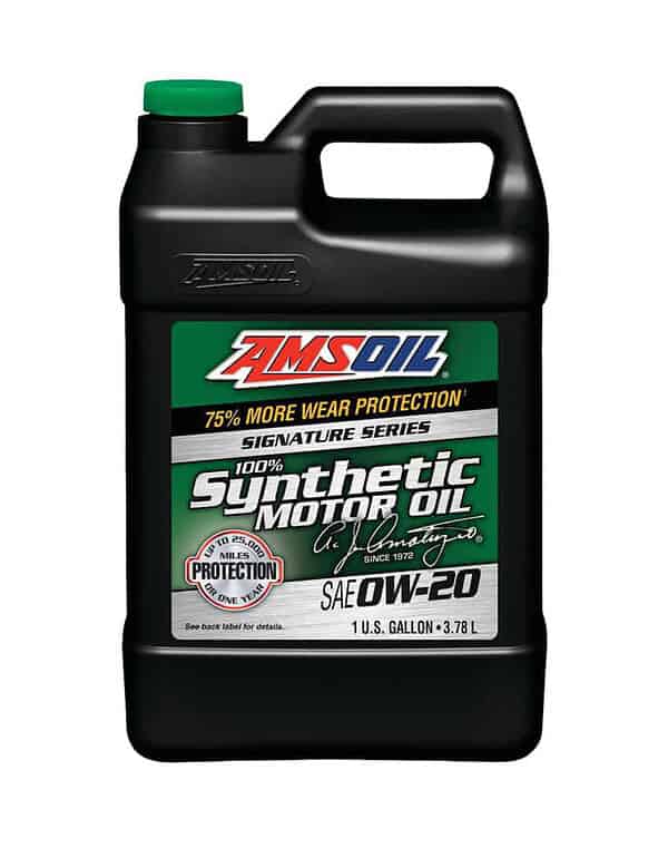 Amsoil Signature Series 0W-20 Synthetic Motor Oil. ASM1G