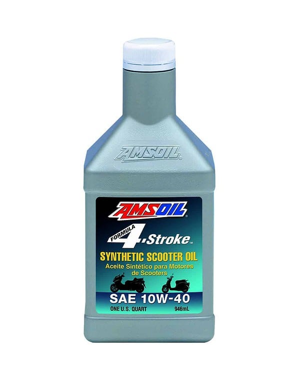 Amsoil Formula 4-Stroke Synthetic Scooter Oil. ASOQT-EA