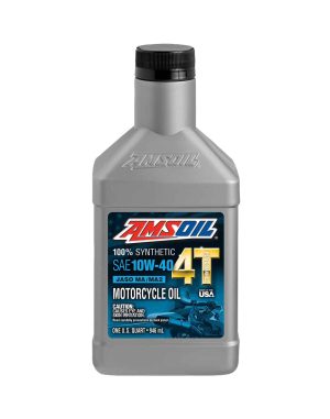 Amsoil 4T Performance Motorcycle Oil 10W-40. MC4QT