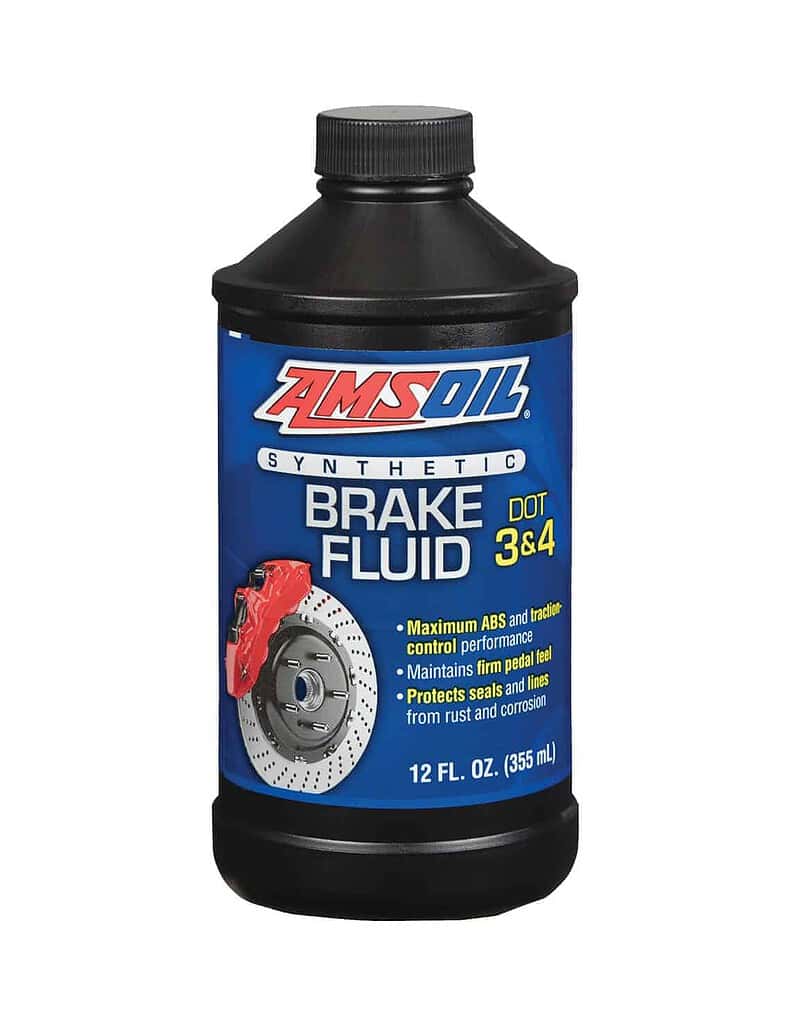 Amsoil DOT 3 and DOT 4 Synthetic Brake Fluid. BFLVCN-EA