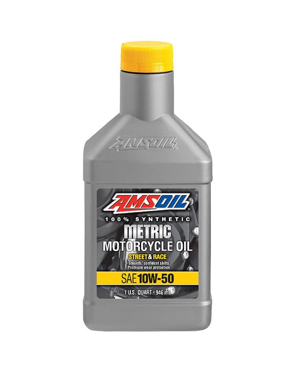 Amsoil 10W-50 Synthetic Metric Motorcycle Oil. MSRQT