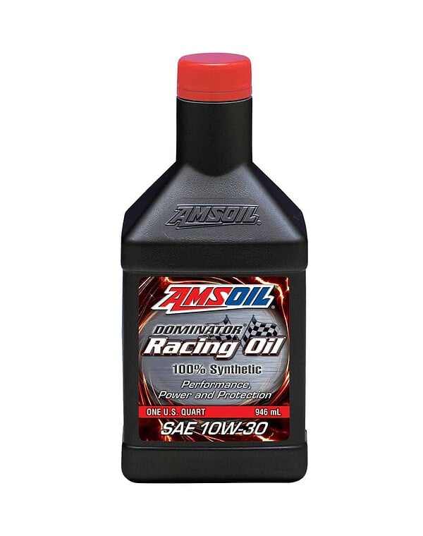 Amsoil DOMINATOR® 10W-30 Racing Oil. RD30QT