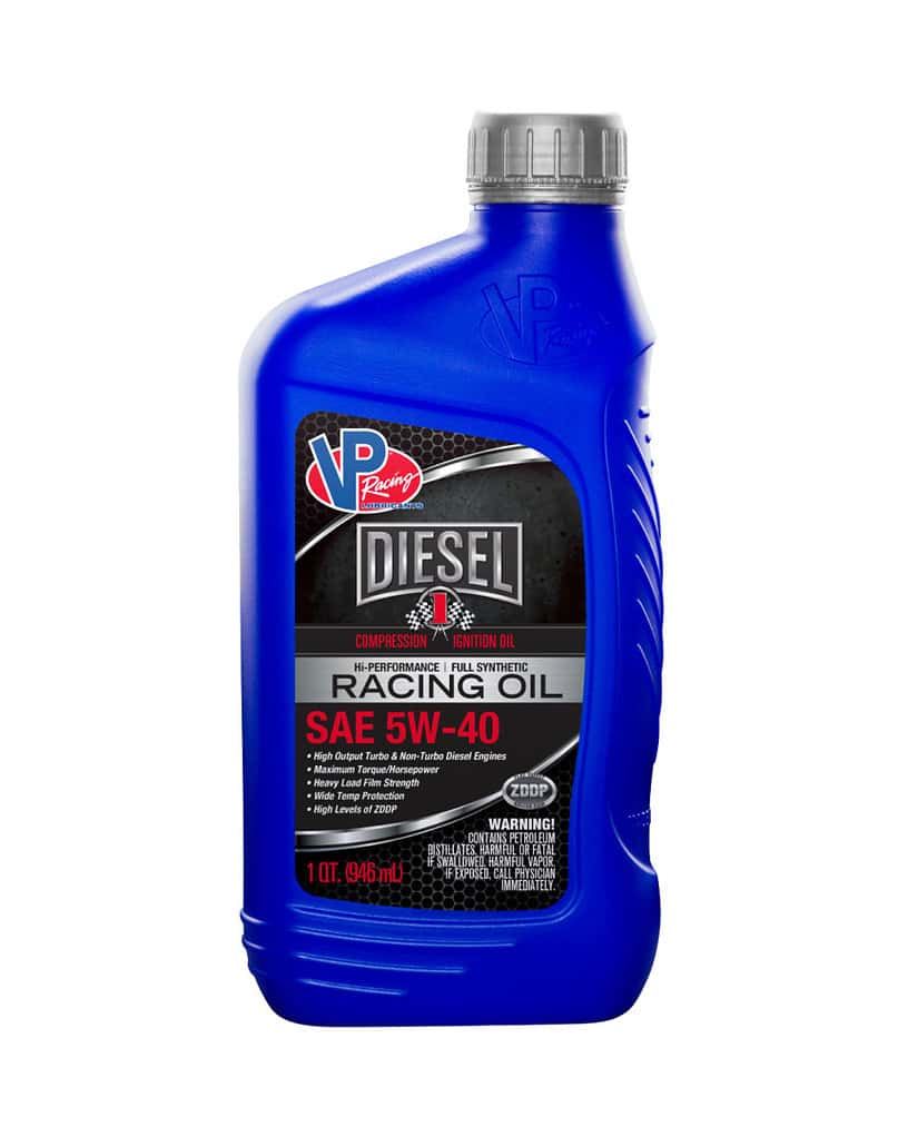 VP CI1 Hi-Performance SAE 5W40 Synthetic Diesel Engine Racing Oil. VP-2696