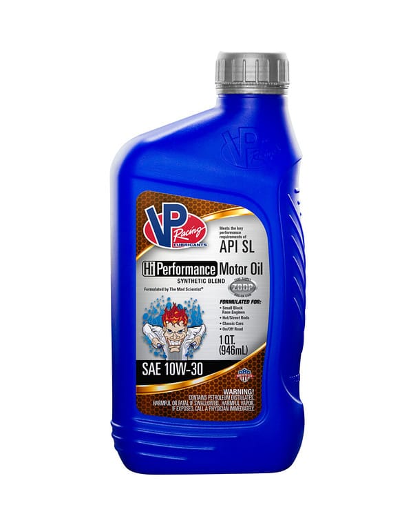 VP Hi-Performance Synthetic Blend SAE 10W30 Oil. VP-2957