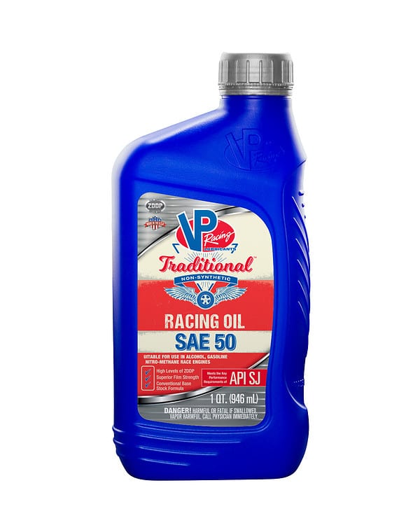 VP Traditional Non-Synthetic Racing Oil SAE 50